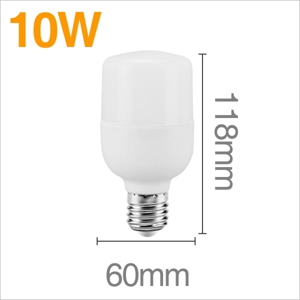 Led Bulb E27 No Flicker LED Lamp 5W 10W 15W 20W 30W 40W 50W 220V Bomlillas LED Ampoule Blub For Indoor Home Kitchen Lighting