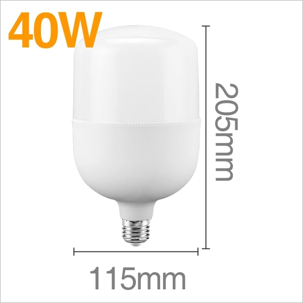 Led Bulb E27 No Flicker LED Lamp 5W 10W 15W 20W 30W 40W 50W 220V Bomlillas LED Ampoule Blub For Indoor Home Kitchen Lighting