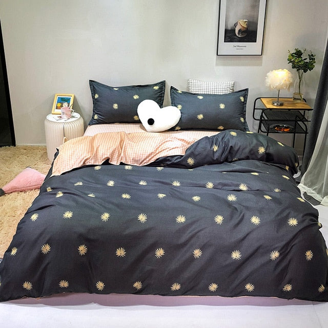 Avocado  Quilt Cover Queen Full King single Size Children Cartoon Duvet Cover Bedclothes Comfortable bedding set