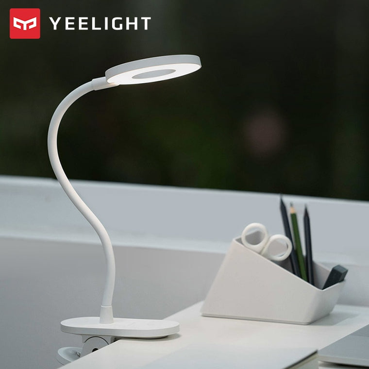 Yeelight LED Desk Lamp Clip-On Night Light USB Rechargeable 5W 360 Degrees Adjustable Dimming Reading Lamp For Bedroom