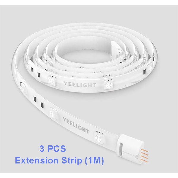 Yeelight Smart Light Strip PLUS 1m Extendable LED RGB Color Strip Lights Work Alexa Google Assistant smart Home Automation