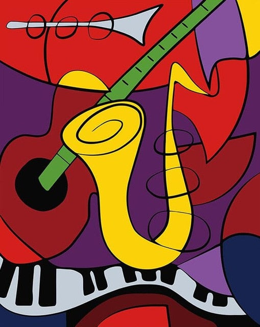 CHENISTORY Frame DIY Painting By Numbers Flowers Landscape Painting Calligraphy Wall Art Canvas Painting For Home Decor Gift