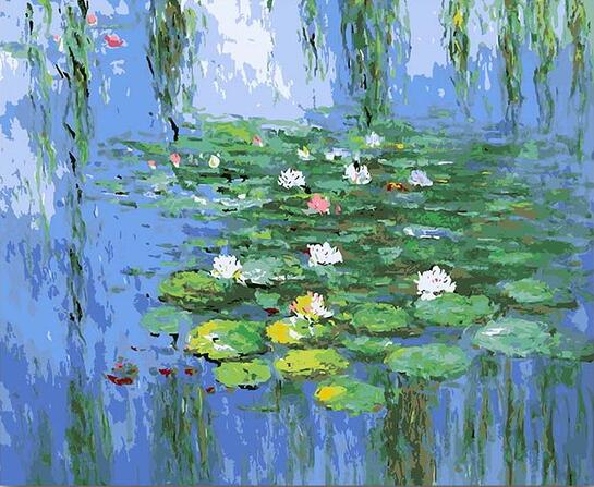 CHENISTORY Frame DIY Painting By Numbers Flowers Landscape Painting Calligraphy Wall Art Canvas Painting For Home Decor Gift