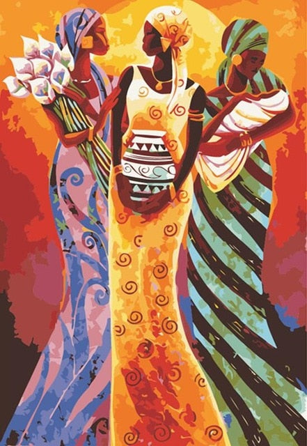 CHENISTORY Frame DIY Painting By Numbers Flowers Landscape Painting Calligraphy Wall Art Canvas Painting For Home Decor Gift