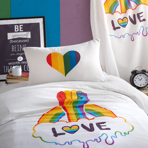 Lady Moda Star Luxury Bed Linen Cotton Set Ranforce Bedding Set Twin/Full/Queen/King Size 3/4/5 pcs Bed Sheet Duvet Cover Set