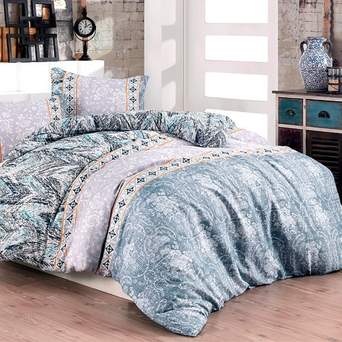 Lady Moda Star Luxury Bed Linen Cotton Set Ranforce Bedding Set Twin/Full/Queen/King Size 3/4/5 pcs Bed Sheet Duvet Cover Set