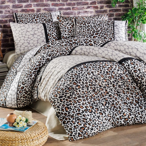 Lady Moda Star Luxury Bed Linen Cotton Set Ranforce Bedding Set Twin/Full/Queen/King Size 3/4/5 pcs Bed Sheet Duvet Cover Set