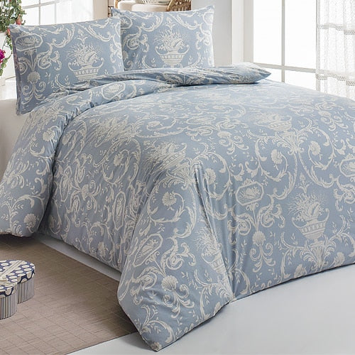 Lady Moda Star Luxury Bed Linen Cotton Set Ranforce Bedding Set Twin/Full/Queen/King Size 3/4/5 pcs Bed Sheet Duvet Cover Set