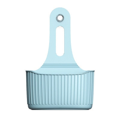 Sink Shelf Soap Sponge Drain Rack Silicone Storage Basket Bag Faucet Holder Adjustable Bathroom Holder Sink Kitchen Accessorie
