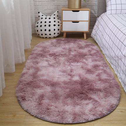 Carpet bedroom oval bedside carpet living room sofa coffee table mat floor room plush rug not lint non-fading non-slip blanket