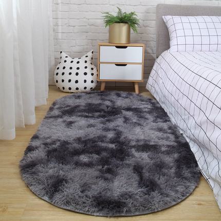 Carpet bedroom oval bedside carpet living room sofa coffee table mat floor room plush rug not lint non-fading non-slip blanket