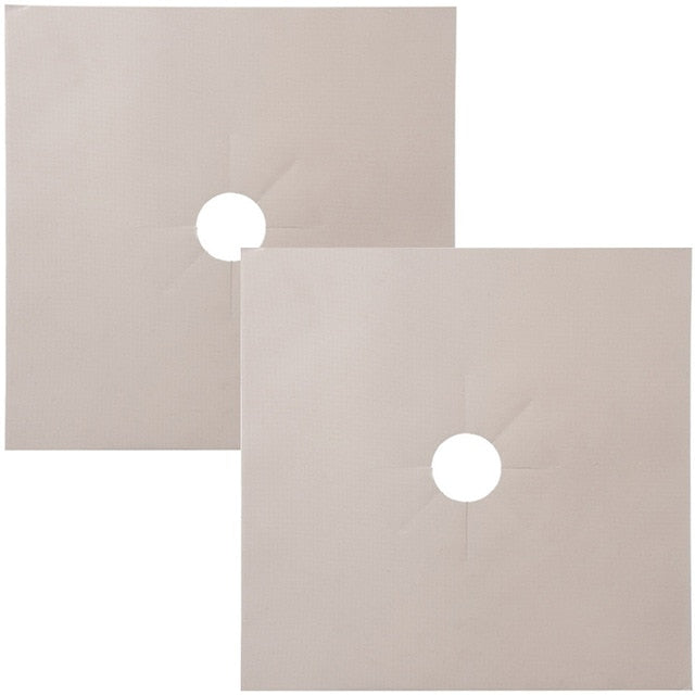 4pcs/set Gas Stove Protector  Cooker cover liner Clean Mat Pad Kitchen Gas Stove Stovetop Protector Kitchen Accessories