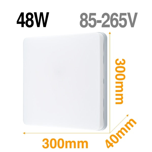 LED Panel Lamp LED Ceiling Light 48W 36W 24W 18W 13W 9W 6W Down Light Surface Mounted AC 85-265V Modern Lamp For Home Lighting