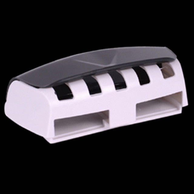 Automatic Toothpaste Dispenser Toothbrush Holder Storage Rack Wall Mount Holder Bathroom Accessories Toothpaste Squeezer Set