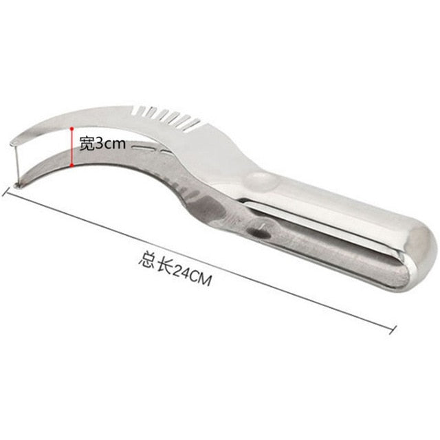 1pcs/lot Stainless Steel Garlic Presses Manual Garlic Mincer  Garlic Tools Kitchen supplies Gadgets Curve presses Fruit Tools