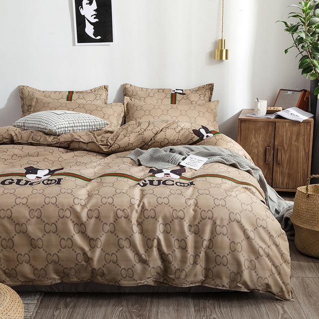 Flower Bedding Sets 3/4pcsBed Linings Duvet Cover Bed Sheet Pillowcases Bedding Set for Girl Kids