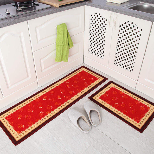 Long Kitchen Mat Bath Carpet Floor Mat Home Entrance Doormat Tapete Absorbent Bedroom Living Room Floor Mats Modern Kitchen Rug
