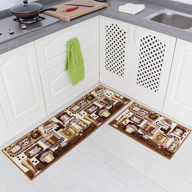 Long Kitchen Mat Bath Carpet Floor Mat Home Entrance Doormat Tapete Absorbent Bedroom Living Room Floor Mats Modern Kitchen Rug