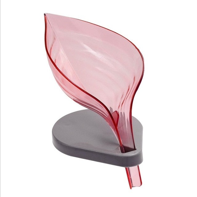 Leafology Decorative Drainage Soap Holder Dish Storage Plate Tray Bathroom Soap Holder Case Bathroom Supplies Bathroom Gadgets
