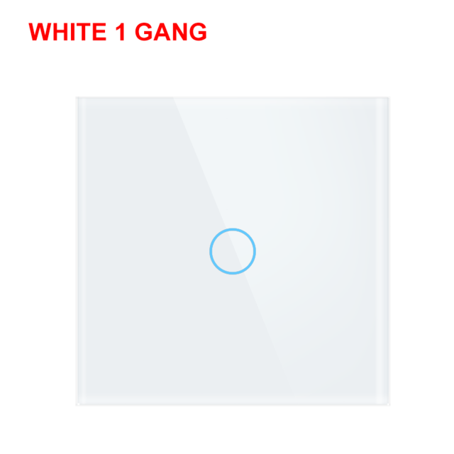 Wifi Wall Touch Switch EU No Neutral Wire Required Smart Light Switch 1 2 3 Gang 220V Tuya Smart Home Support Alexa Google Home