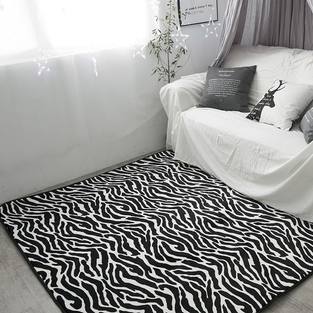 Nordic Modern Carpet Polyester Rug and Carpets for Living Room Floor Child Kids Play Mat Bedroom Bathroom Home Door Mat alfombra